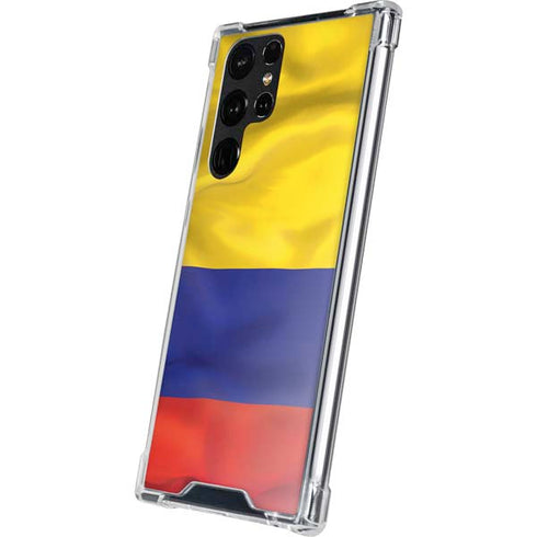Colombia Flag Galaxy S23 Ultra Clear Case
